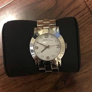 MARC JACOBS WATCH | SILVER DIAMONDS BLING